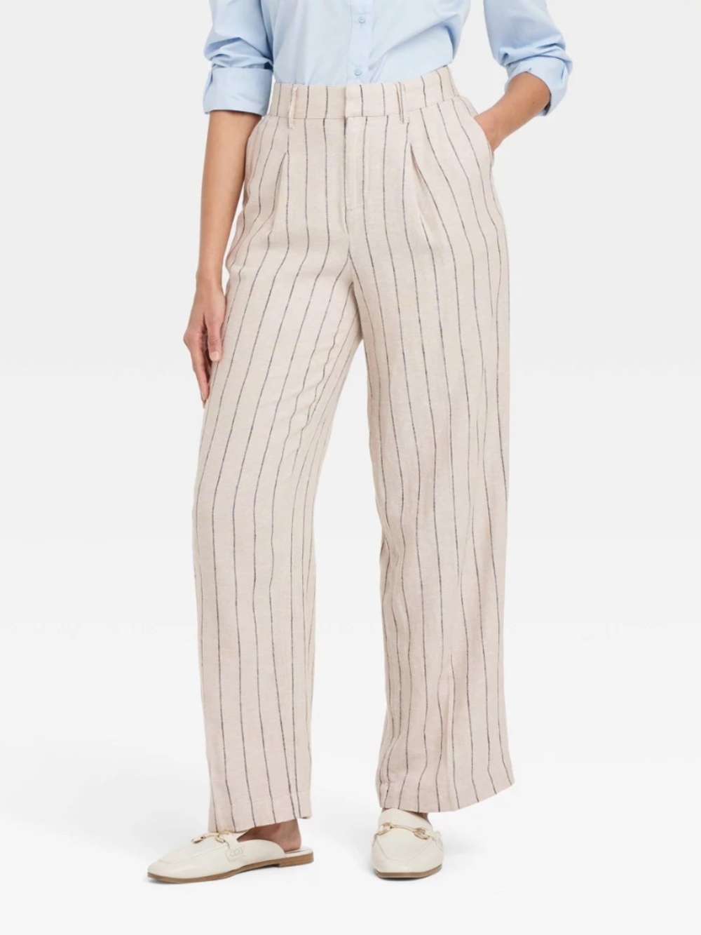 A new day striped trousers